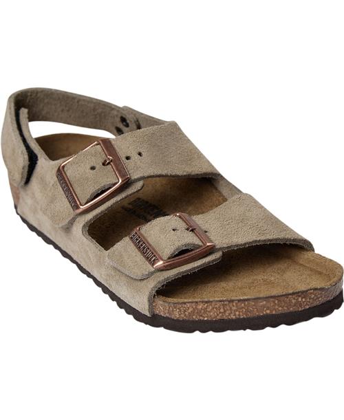 Birkenstock Milano HL Kids Leve Taupe Beige Sandaler Str 25 - hos Magasin