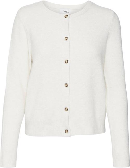 Vero Moda Vmlucille LS Oneck Knit Cardigan V Kvinde Birch Cardigans Regular Fit Str XL - hos Magasin