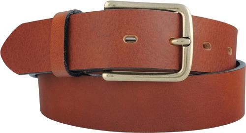 BOSSWIK D10206/35 Belt, Cognac 100 - Bælter Messing hos Magasin