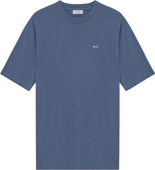 Se NN07 Adam EMB Tshirt 3209 Mand Bering Sea Kortærmede T-shirts Str M - hos Magasin ved Magasin