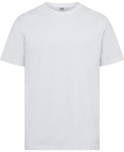 Magasin du Nord Collection Magasin Don Tee 1G Mand Bright White Kortærmede Tshirts Str L Bomuld