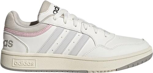 adidas Hoops 3.0 Sneakers Kvinde Hvid Sneakers Str 37 1/3 - Læder hos Magasin