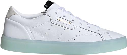 adidas Sleek Sneakers Kvinde Hvid Sneakers Str 40 - Læder hos Magasin