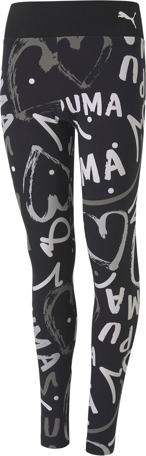 Puma Alpha AOP Leggings 164 - T-shirts hos Magasin