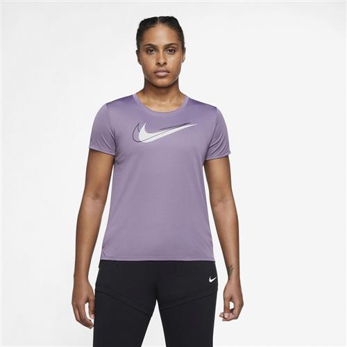 Nike Dri Fit Swoosh Run Lobe T Shirt XS - Trænings T-shirts hos Magasin