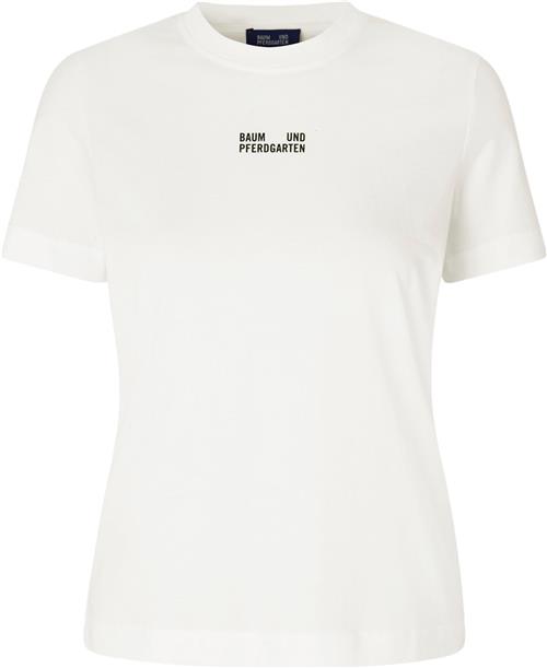 Baum und Pferdgarten Jalona Kvinde White Kortærmede T-shirts Str XS - hos Magasin