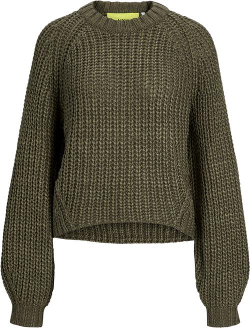 JJXX Jxkelly Chunky Crew Neck Knit SN Kvinde Kangaroo Toppe Regular Fit Str XS - hos Magasin