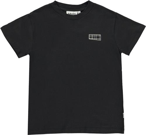 Molo Roxo Str 10 år / 140 cm - Black Kortærmede T-shirts hos Magasin