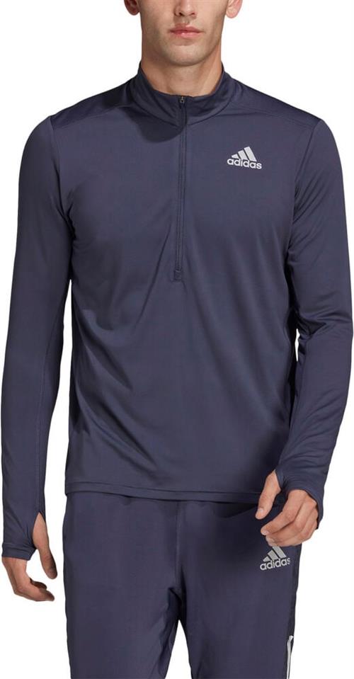 Se adidas Own The Run 1/2 Zip Løbetrøje S - T-shirts Polyester hos Magasin ved Magasin