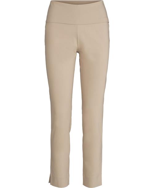 Bitte Kai Rand Magic Stretch Pants W. Slit Kvinde Grå Bukser Med Lige Ben Str XS - hos Magasin