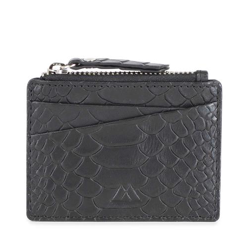 Markberg Freymbg Zip Card Holder, Snake One size - Punge hos Magasin