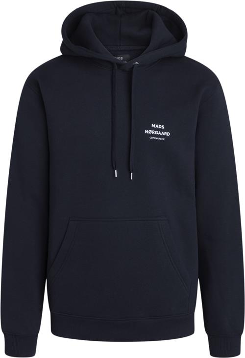 Mads Nørgaard - Copenhagen Standard Hoodie Logo Sweat Mand Navy Hoodies Str L - hos Magasin