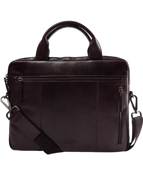 Se Leonhard Heyden L. Heyden Roma Zipbriefcase Slim 1 Comp. 38x30x3,5 - Computertasker Læder hos Magasin ved Magasin