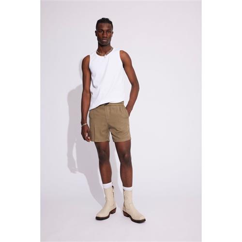 Won Hundred Ike Mand Olivine Chino Shorts Regular Fit Str 46 - Nylon hos Magasin