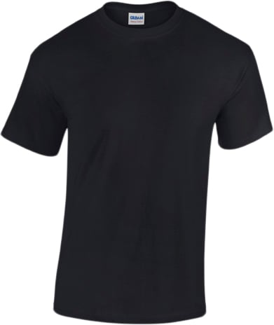 Gildan Gildan Heavy Cotton Adult Tshirt Kvinde Black Kortærmede T-shirts Str L - hos Magasin