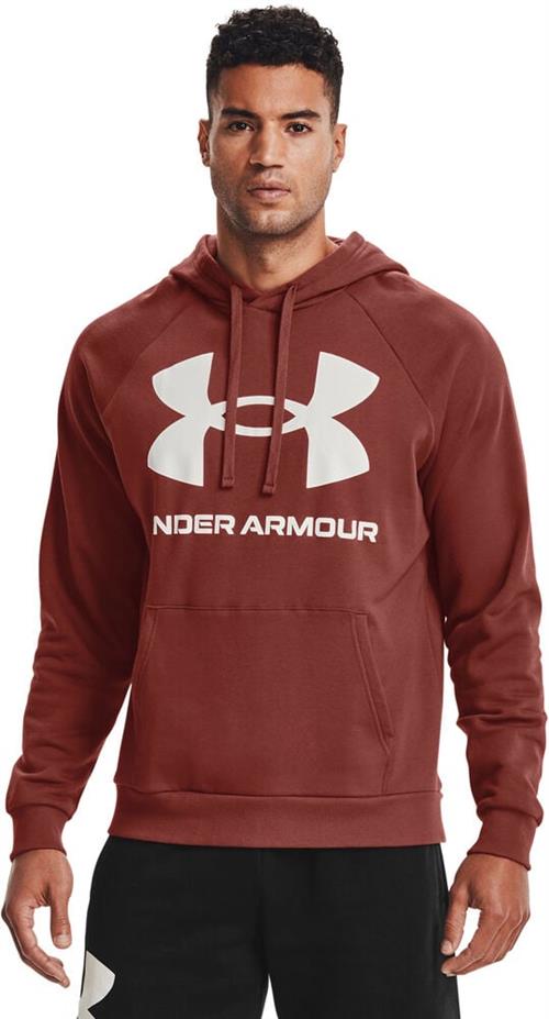 Under Armour Rival Fleece Big Logo Haettetroje XXL - Hættetrøjer Bomuld hos Magasin