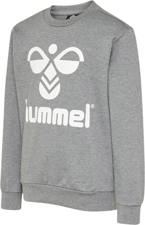 Se Hummel Hmldos Sweatshirt Str 12 år / 152 cm - Grå Sweatshirts hos Magasin ved Magasin