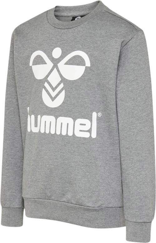 Se Hummel Hmldos Sweatshirt Str 11 år / 146 cm - Grå Sweatshirts hos Magasin ved Magasin