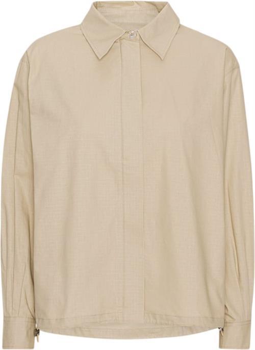 Enkel Studio Esarrie LS Shirt F Windy Sand Dunes, Size M Kvinde Windy Sand Dunes Langærmede Skjorter Str XS - hos Magasin