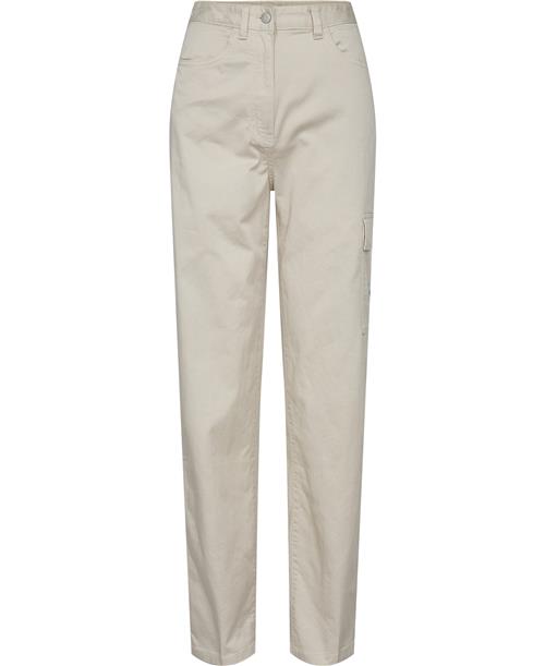 Se Calvin Klein High Rise Straight fit Trousers Kvinde Acf Bukser Med Smalle Ben Regular Fit Str S - Bomuld hos Magasin ved Magasin