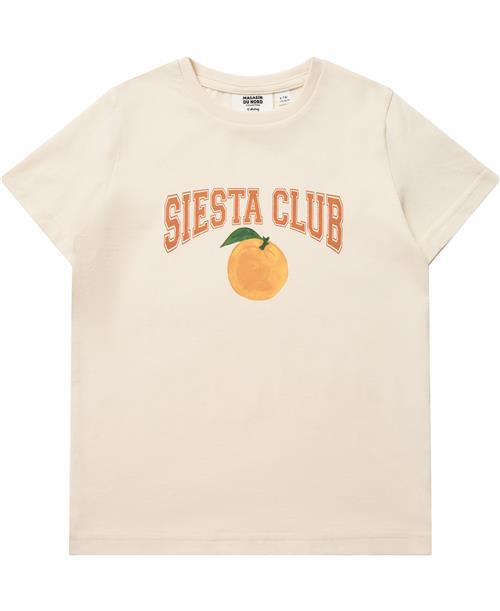 BAKITO by Magasin Du Nord Collection BAKITO by Magasin Siesta Club Tshirt G Str 2 Buttercream Kortærmede Tshirts Bomuld