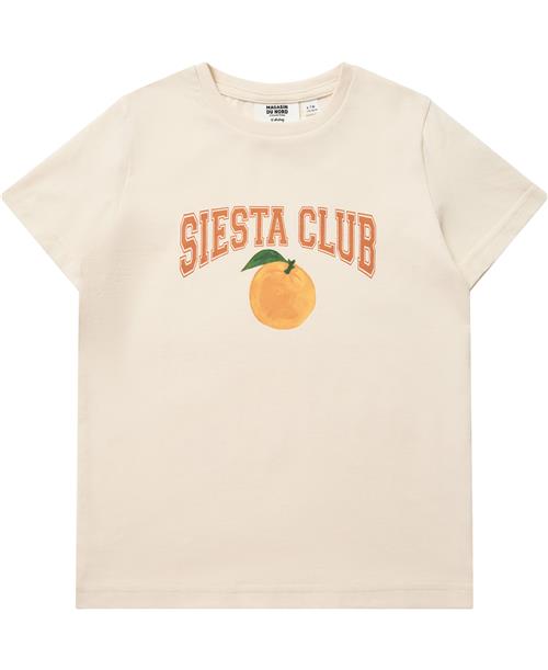 Se BAKITO by Magasin Du Nord Collection BAKITO by Magasin Siesta Club Tshirt G Str 6 Buttercream Kortærmede Tshirts Bomuld ved Magasin