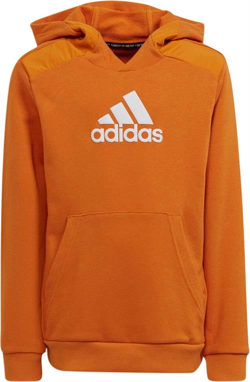 adidas Badge Of Sport Logo Hættetrøje 128 - Sweatshirts & Hættetrøjer Bomuld hos Magasin