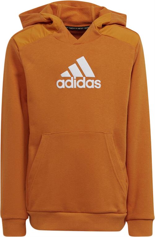 Se adidas Badge Of Sport Logo Hættetrøje 140 - Sweatshirts & Hættetrøjer Bomuld hos Magasin ved Magasin