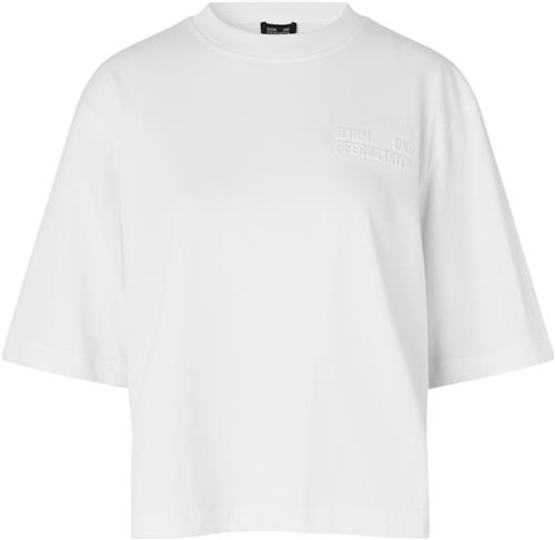 Se Baum und Pferdgarten Jiana Kvinde White Kortærmede T-shirts Str XS - hos Magasin ved Magasin