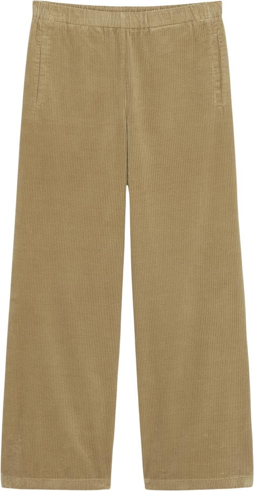 Marc O’Polo Pants, Relaxed Style, Straight fit, Kvinde Stone Hearth Bukser Med Lige Ben Str 32 - hos Magasin