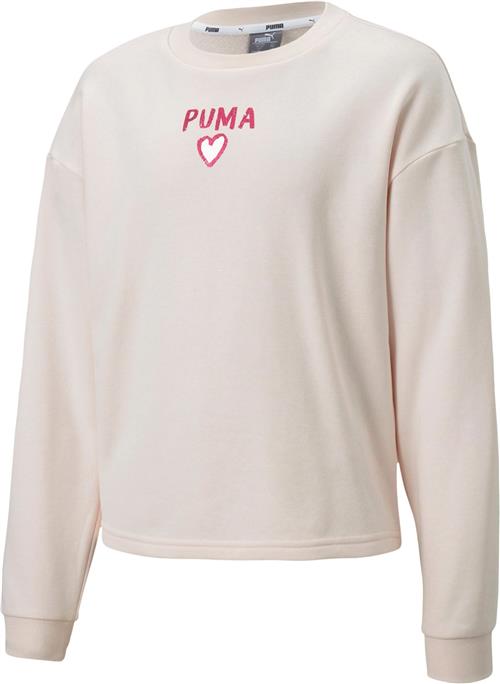 Puma Alpha Crew Sweatshirt 116 - Sweatshirts & Hættetrøjer hos Magasin