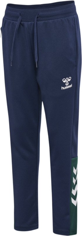 Hummel Hmlorton Pants Str 4 år / 104 cm - Blå Bukser hos Magasin