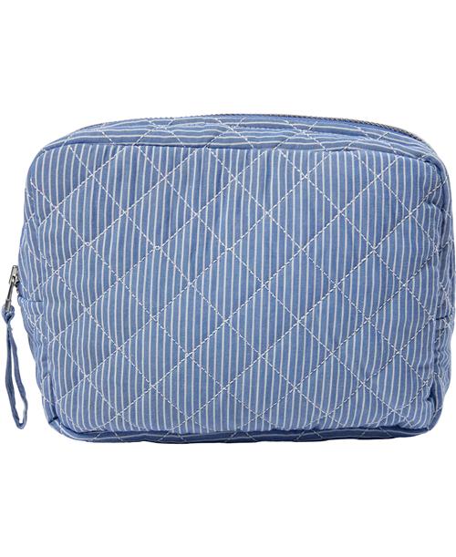 Magasin du Nord Collection Magasin Moira 3 G Make up bag Bright Blue ipe Toilettasker Bomuld