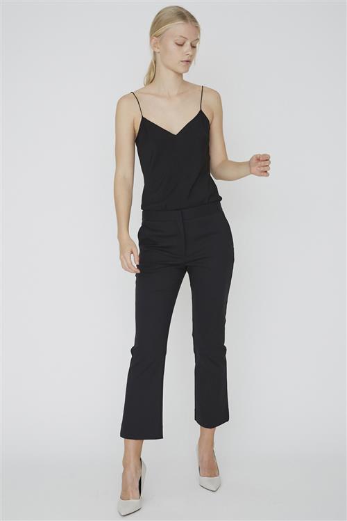 Designers Remix Valerie Camisole Kvinde Sort Tanktoppe Str 36 - hos Magasin