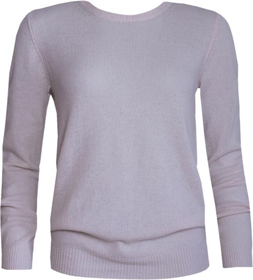 SPARKZ Copenhagen Pure Cashmere Oneck Pullover Kvinde Pale Blush Sweaters Str S Cashmere - hos Magasin