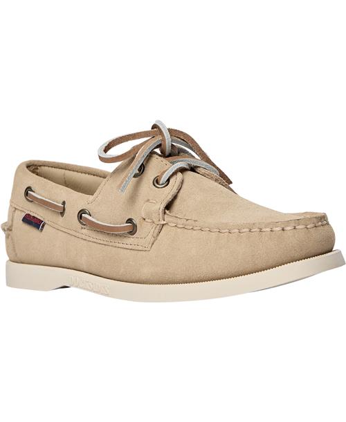 Se Sebago Portland Flesh Out W Kvinde 906 - Beige Camel Snøresko Str 6 (36) - hos Magasin ved Magasin