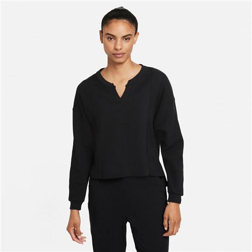 Nike Yoga Dri Fit Luxe Cover Up Traeningoje L - Trøjer & Sweatshirts Bomuld hos Magasin