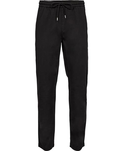 Colorful Standard Organic Twill Pants Mand Deep Black Casual Bukser Str XXL - hos Magasin