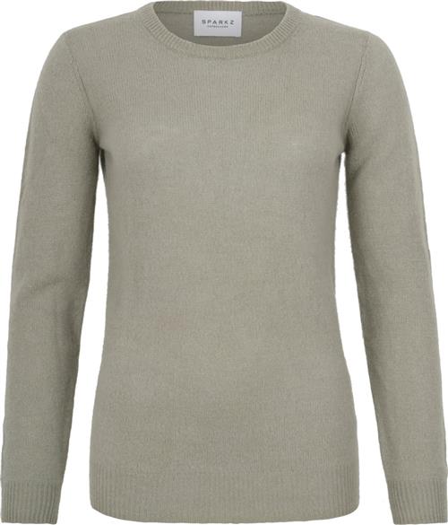 Se SPARKZ Copenhagen Pure Cashmere Oneck Pullover Kvinde Dry Cactus Sweaters Str XS Cashmere - hos Magasin ved Magasin