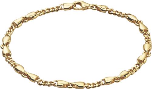 Camille Brinch Jewellery Small CB Bracelet 17 cm - Kædearmbånd Uden Vedhæng hos Magasin