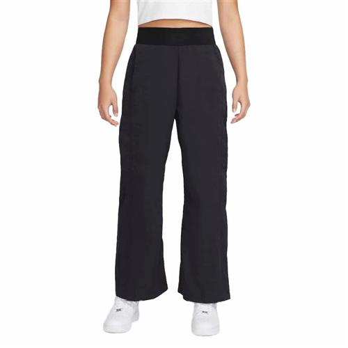 Se Nike Sportswear Icon Clash Woven Wide Leg Pants Kvinde Black Bukser Med Brede Ben Str S - Nylon hos Magasin ved Magasin