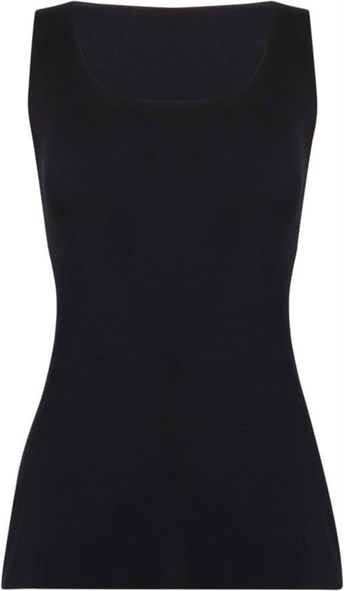 Wolford Aurora Pure Top Kvinde Sort Tanktoppe Str XS - hos Magasin