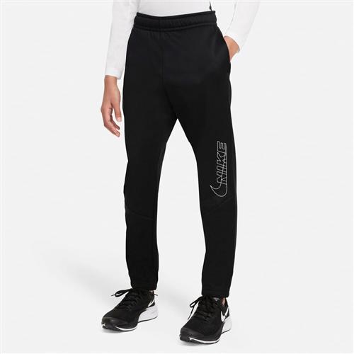 Se Nike Therma Fit Tapered Traeningsbukser 147-158 / L - Træningsbukser hos Magasin ved Magasin