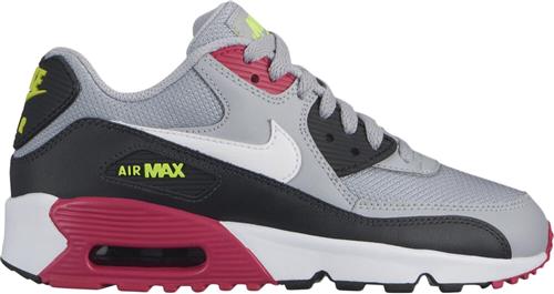 Nike Air Max 90 Mesh Gs Sneakers Grå Sneakers Str 38 - hos Magasin