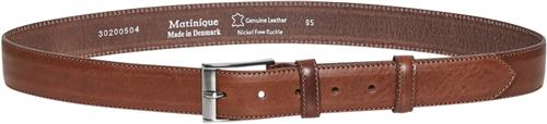 Se Matinique Essinot Leather Belt 90/M - Bælter hos Magasin ved Magasin