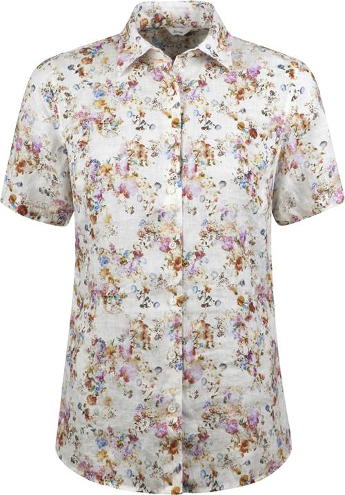 Se Stenströms Sofie Shirt Short Sleeve Kvinde Pink Kortærmede Skjorter Str 42 - hos Magasin ved Magasin