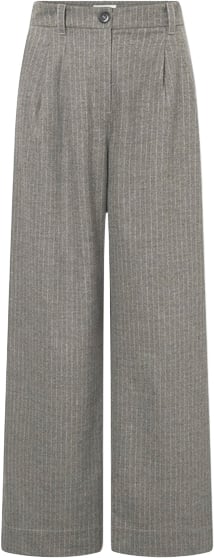 Se Nué Notes Gosta Pants Kvinde Multi Grey Stripe Bukser Str 34 - hos Magasin ved Magasin