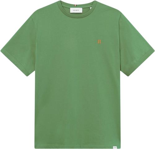 Les Deux Nørregaard Tshirt - Seasonal Mand Vintage Green/orange Kortærmede T-shirts Str M - hos Magasin