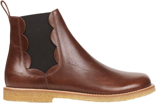 ANGULUS Chelsea Støvle Kvinde 1837/002 Brun/mørk Brun Chelsea Boots Str 37 - hos Magasin