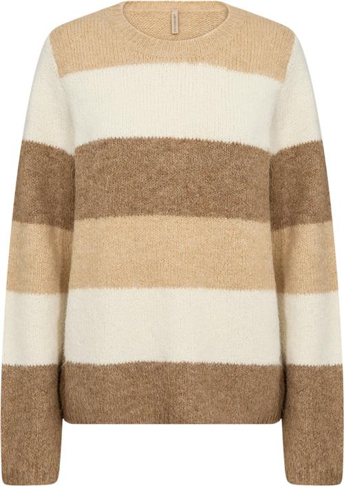 soyaconcept Scilene 1 Kvinde 98404c Desert Brown Melange C Sweaters Str L - Uld hos Magasin